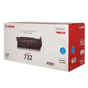 CANON 732 C - originálny toner, azúrový, 6400 strán