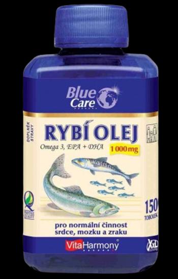 VITAHARMONY Rybí olej Omega 3 1000 mg XXL 150 tabliet