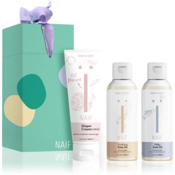 Naif Baby & Kids Newborn Essentials Set darčeková sada pre deti od narodenia