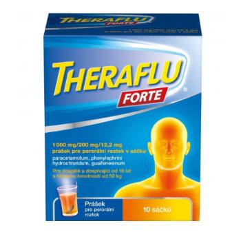 Theraflu Forte 1000mg/200mg/12,2mg prášok na perorálny roztok plo.por.10