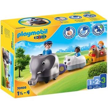 Playmobil 70405 Môj ťahací vláčik so zvieratkami (4008789704054)