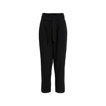 Vila  Noos Pants Kaya 7/8 - Black  Nohavice Čierna