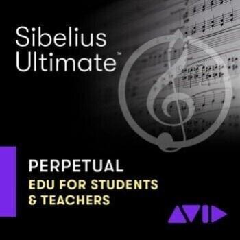 AVID Sibelius Ultimate Perpetual New License for Students & Teachers (Digitálny produkt)