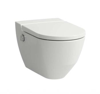 Laufen - Cleanet Navia Elektronický bidet s keramikou, Rimless, SoftClose, s LCC, biela H8206014000001