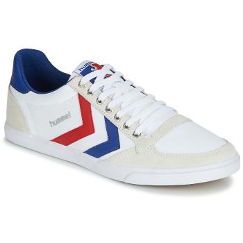 hummel  TEN STAR LOW CANVAS  Nízke tenisky Biela