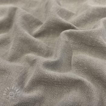 Ľan predpraný STONEWASHED PREMIUM pebble