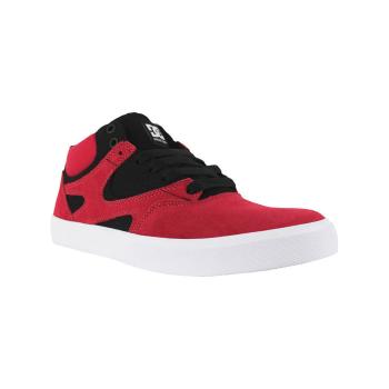 DC Shoes  Kalis vulc mid ADYS300622 ATHLETIC RED/BLACK (ATR)  Módne tenisky Červená