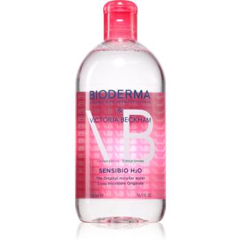 Bioderma Sensibio H2O limitovaná edícia Victoria Beckham upokojujúca čistiaca micelárna voda (limitovaná edícia) 500 ml