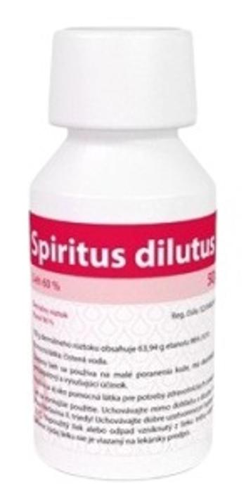 SPIRITUS DILUTUS Dermálny roztok 50 g