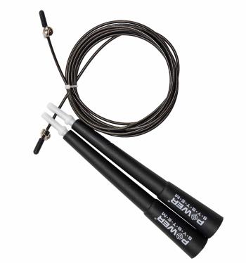 POWER SYSTEM Švihadlo-CROSSFIT JUMP ROPE Black