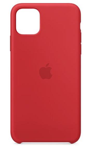 APPLE IPHONE 11 PRO MAX SILICONE CASE - RED, MWYV2ZM/A