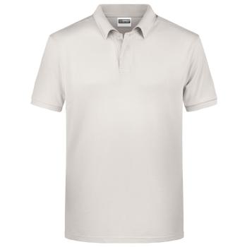 James & Nicholson Pánska polokošeľa z biobavlny 8010 - Prírodná | XL