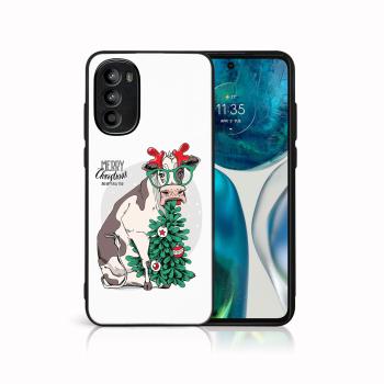 MY ART Kryt s vianočným dizajnom Motorola Moto G52 MERRY CHRISTMAS (074)