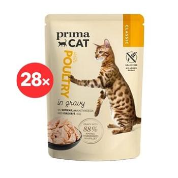 PrimaCat - Kapsička Filety s hydinou v šťave, 28× 85 g (KRMK0030ss)