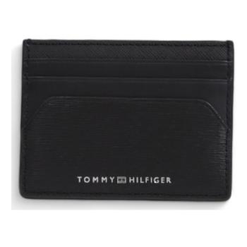 Tommy Hilfiger  TH PLAQUE CC AM0AM12510  Peňaženky Čierna