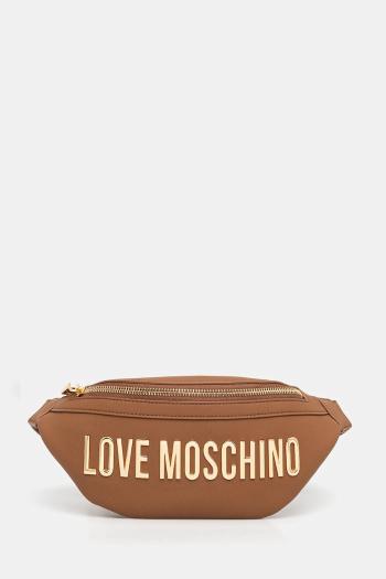 Ľadvinka Love Moschino hnedá farba, JC4195PP1
