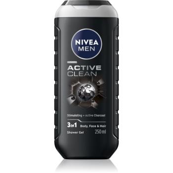 NIVEA MEN Active Clean sprchový gél pre mužov 250 ml