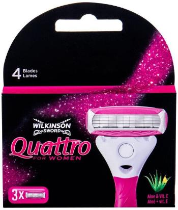 WILKINSON SWORD Quattro for Women náhradné hlavice 3 ks