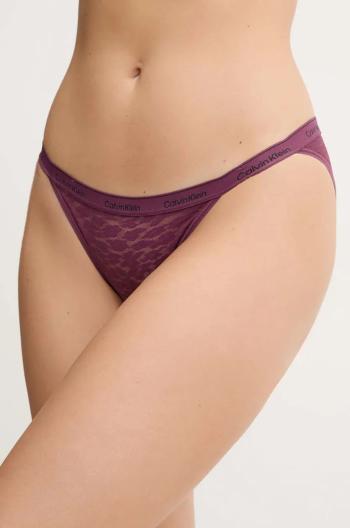 Nohavičky Calvin Klein Underwear bordová farba, 000QD5213E