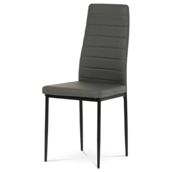 Jedálenská stolička Autronic 42x96 cm sivá ekokoža DCL-372 GREY