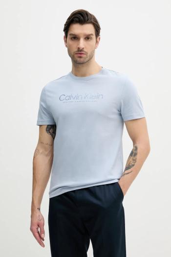 Bavlnené tričko Calvin Klein pánske, s potlačou, K10K114162