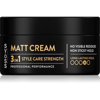 Syoss Matt Fiber zmatňujúca stylingová pasta pre fixáciu a tvar 100 ml