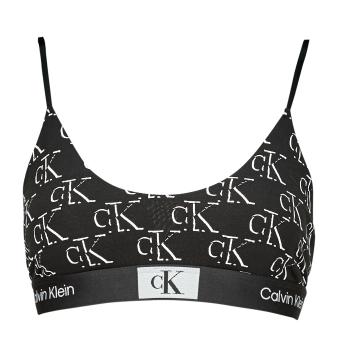 Calvin Klein Jeans  UNLINED BRALETTE  Športové podprsenky Čierna