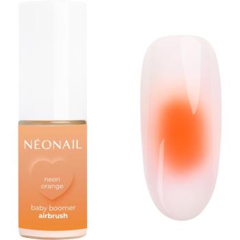 NEONAIL Baby Boomer Airbrush farebný púder na nechty odtieň Neon Orange 5 g