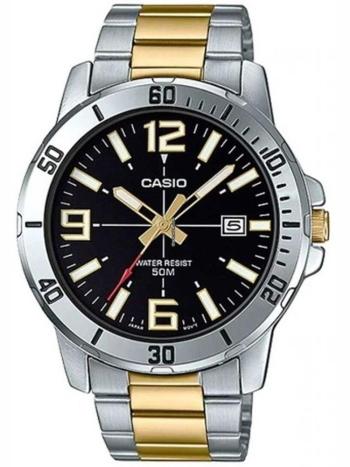 PÁNSKE HODINKY CASIO MTP-VD01SG-1B + KRABIČKA