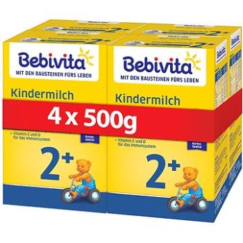 BEBIVITA JUNIOR 2+ Instantný mliečny nápoj 4× 500 g (4018852028741)