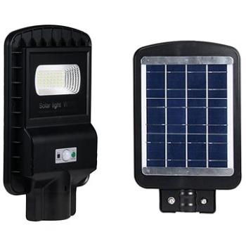 LEDSolar verejne osvetlenie pouličná lampa 20 W, so senzorom, bezdrôtové, iPRO, studená farba (517)