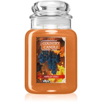 Country Candle Merlot Vines vonná sviečka 737 g