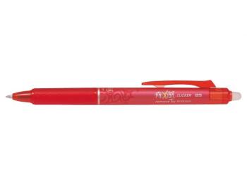 Radírozható toll PILOT FriXion Clicker 05 / 0,25 mm, piros - 3 db a csomagban