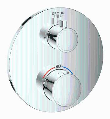 Termostat GROHE Grohtherm bez podomietkového telesa chróm 24075000