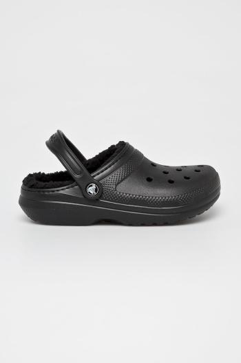 Crocs - Šľapky Classic Lined Clog 203591.CLASSIC.LINED.BL-BAL/PINK/O,