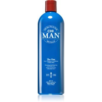 CHI Man The One 3 v 1 šampón, kondicionér a sprchový gél 739 ml