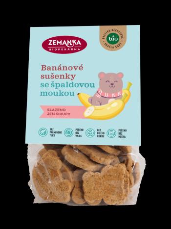 ZEMANKA Špaldové banánové bio sušienky 100 g