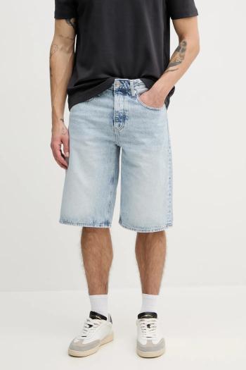Rifľové krátke nohavice Calvin Klein Jeans pánske, J30J327529
