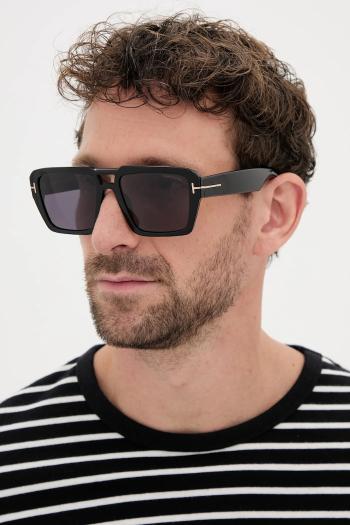 Slnečné okuliare Tom Ford Redford pánske, čierna farba, FT1153_5601A