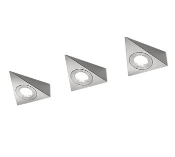 LED nástenné svietidlo Trio Ecco nikel 273370307