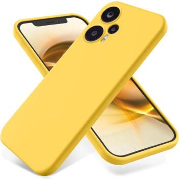 RUBBER Ochranný kryt pre Xiaomi Poco F5 žltý