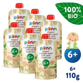 SALVEST Ponn BIO Bravčová panenka so zeleninovým pyré 6× 110 g (4740073075883)