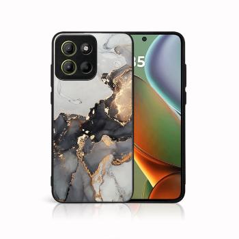 MY ART Ochranný kryt pre Motorola Moto G15 / Moto G15 Power GREY MARBLE (140)