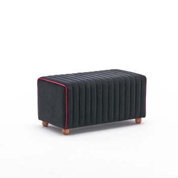 Stolička Mabel Pouf Black