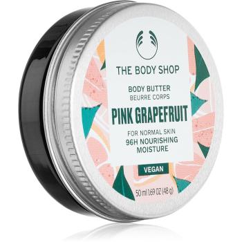 The Body Shop Pink Grapefruit Body Butter telové maslo pre normálnu pokožku 50 ml