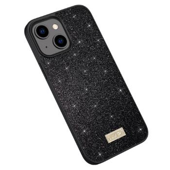 SULADA Trblietavý ochranný kryt Apple iPhone 14 čierny