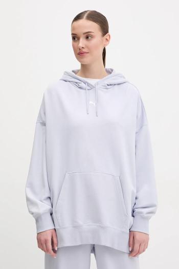 Mikina Puma dámska, s kapucňou, jednofarebná, 629751