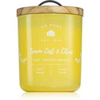 DW Home Farmhouse Lemon Zest & Citrus illatgyertya 264 g