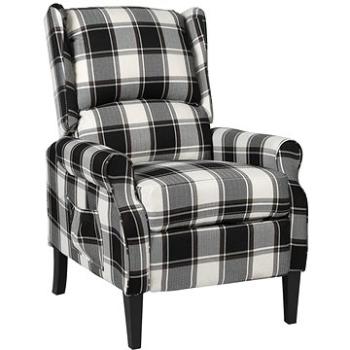 Polohovacie kreslo viacfarebné textil, 329312