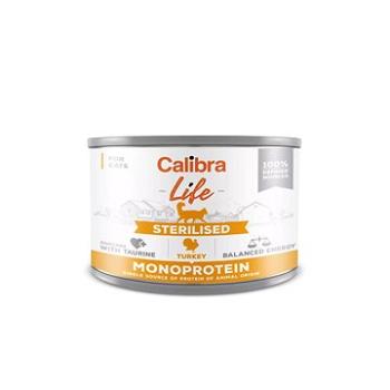 Calibra Cat Life  konzerva sterilised turkey 200 g (8594062080275)